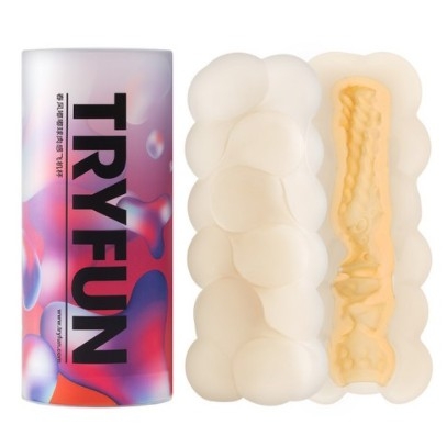 트라이펀 버블팝 (누드/화이트)